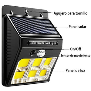 Foco Solar con Sensor de Movimiento